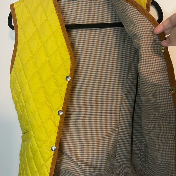 Vintage Ermilio Clothiers Bespoke Quilted Equestrian Vest size medium - Picture 6 of 9